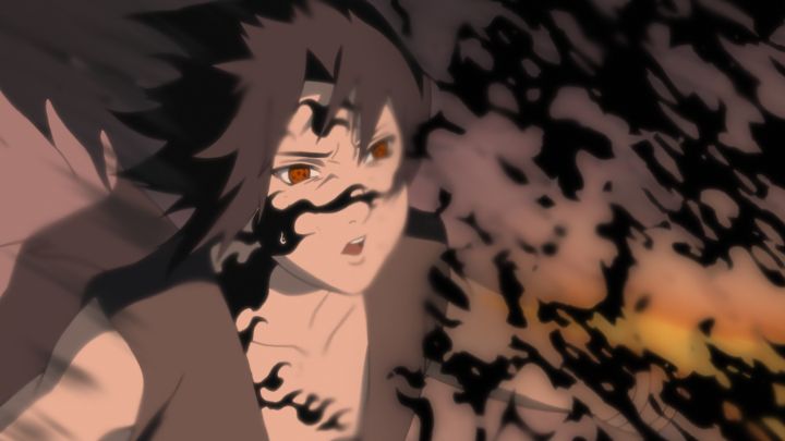うちはイタチ：消えない黒炎を放つ天照の能力