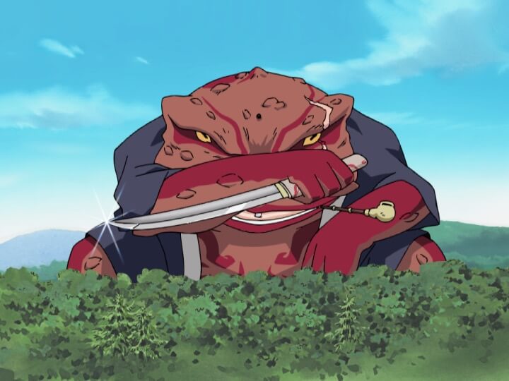 自来也：最大の口寄せ蝦蟇ガマブン太