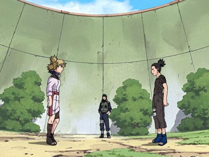 奈良シカマル：中忍試験・テマリ戦