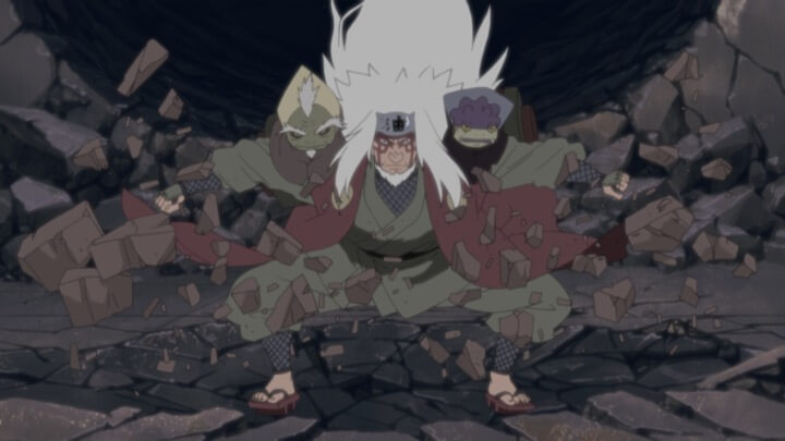 記憶に残る自来也のかっこいいシーン