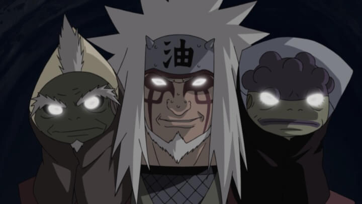 自来也に仙術を教えた師フカサクとシマ