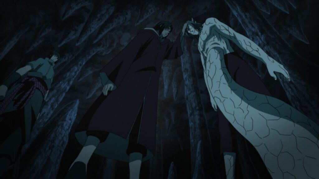 薬師カブト：イタチ戦と幻術イザナミ