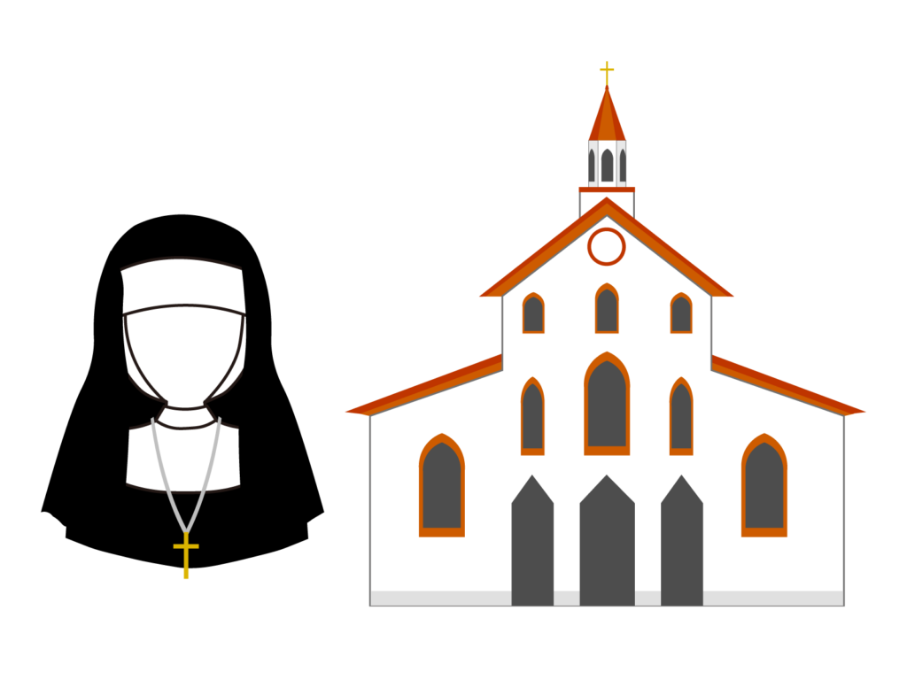 修道院の裏で暗躍する伝導者一派